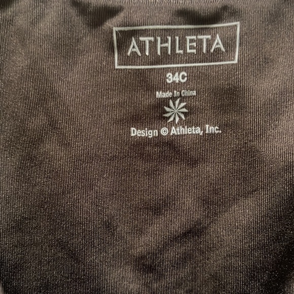Athleta Tank top. Built in bra. Brown. 34C - Picture 2 of 4